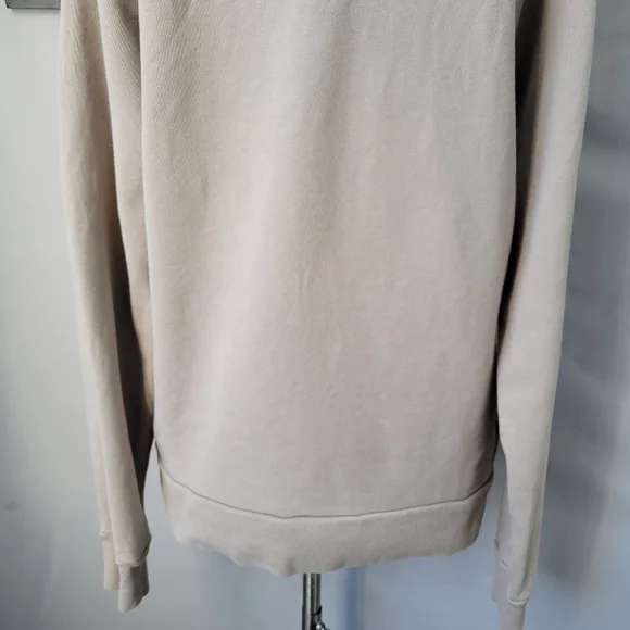 Everlane Track Organic Cotton Crew Neck Pullover Sweatshirt M - Picture 6 of 16